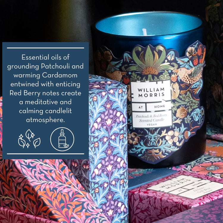 William Morris At Home Strawberry Thief Scented Candle