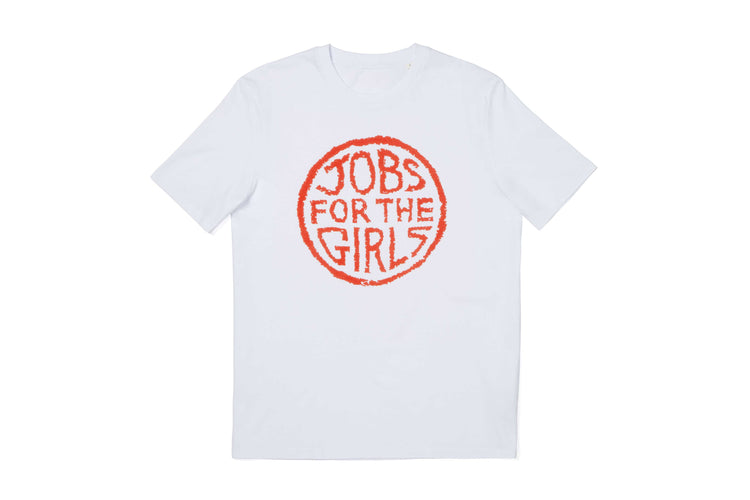Glasgow Women's Library Jobs for the Girls White T-Shirt