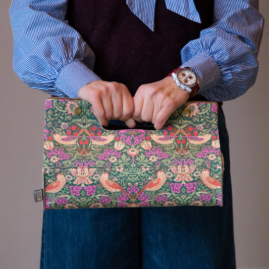 William Morris At Home Strawberry Thief The Beauty Maker's Tool Bag