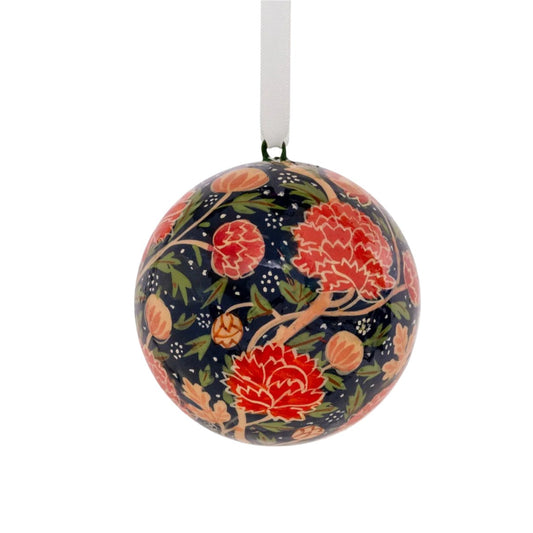 Handmade Papier-maché Cray Bauble