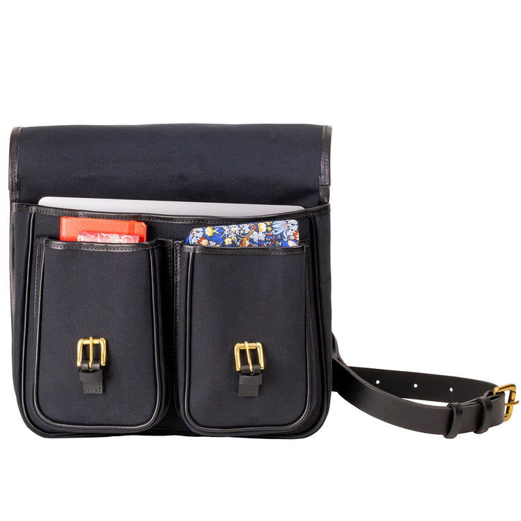 William Morris Satchel - Midnight Blue