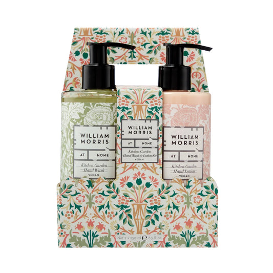 William Morris At Home Kitchen Garden Hand Wash & Lotion Set