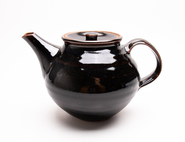 Leach Pottery - Teapot - Tenmoku Glaze