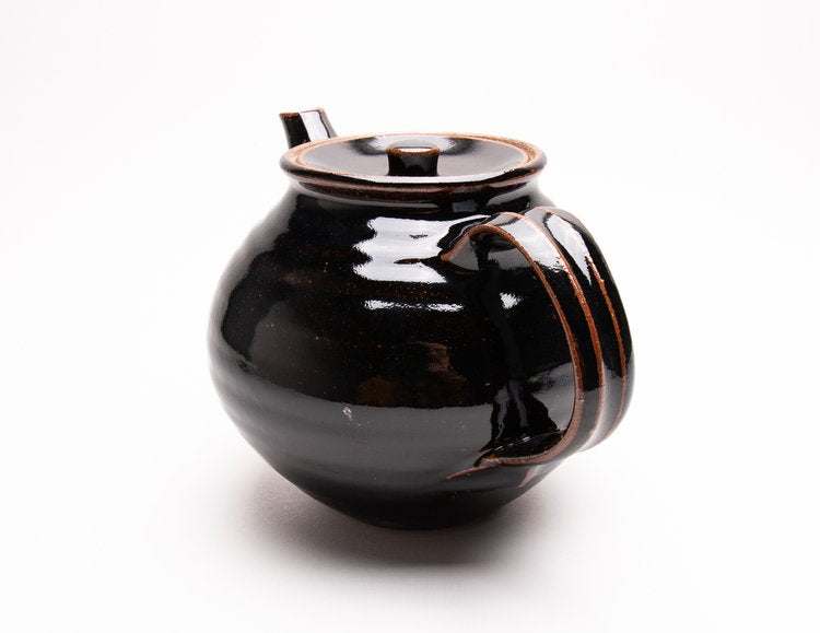 Leach Pottery - Teapot - Tenmoku Glaze