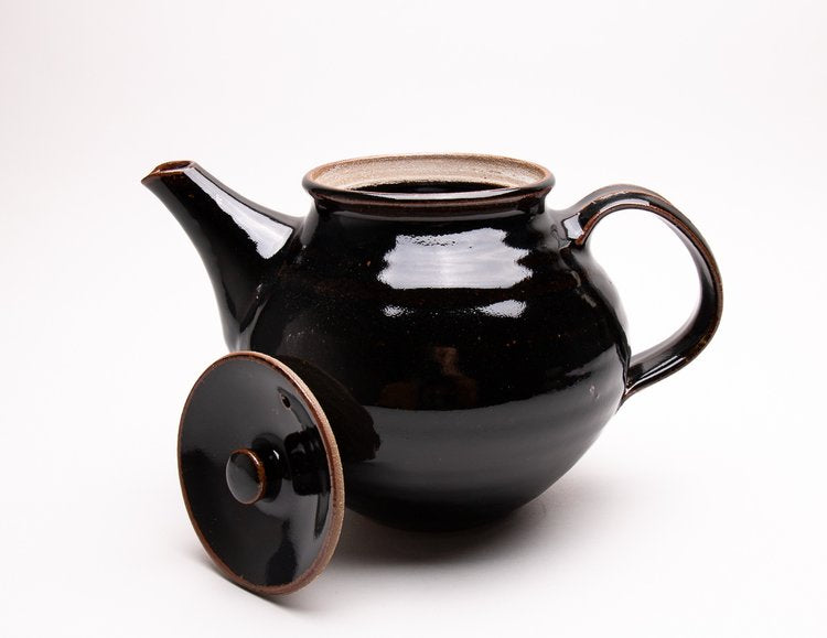 Leach Pottery - Teapot - Tenmoku Glaze