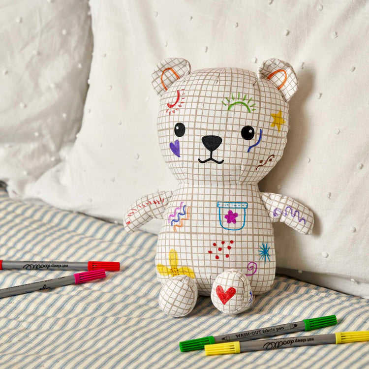 Colour-In and Doodle Artie Bear from EatSleepDoodle