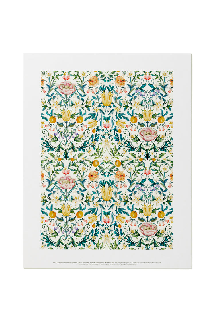 May's Orchard A3 Print for Liberty of London