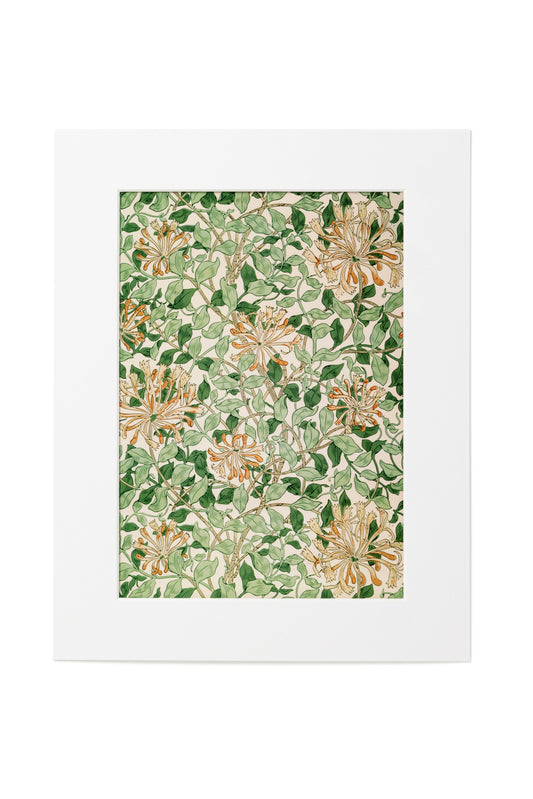 Honeysuckle A3 Print by May Morris