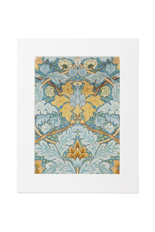 St. James Wallpaper Design A3 Print by William Morris