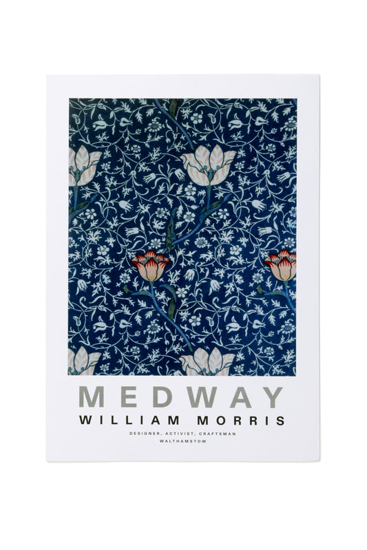 Medway A3 Print by William Morris