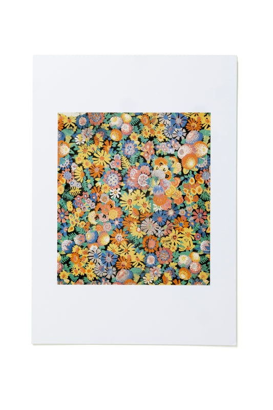 Dense Floral A3 Print by Sarah Campbell