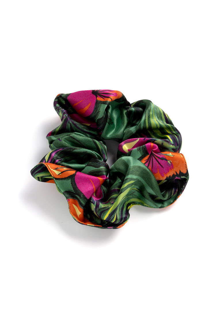 Althea McNish Cotton & Silk Scrunchies