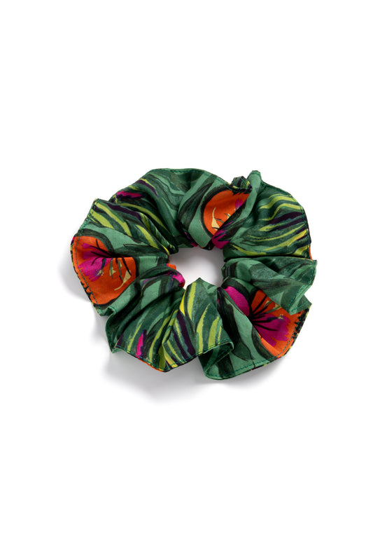 Althea McNish Cotton & Silk Scrunchies