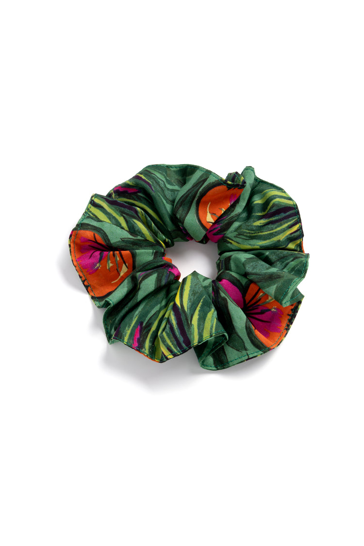 Althea McNish Cotton & Silk Scrunchies