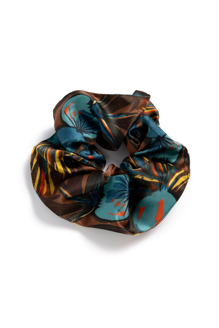 Althea McNish Cotton & Silk Scrunchies