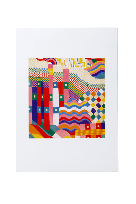 Bauhaus A3 Print by Sarah Campbell