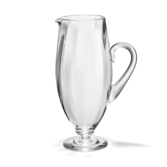 The Whitelands Phillip Webb Footed Glass Pitcher by Stewart Hearn