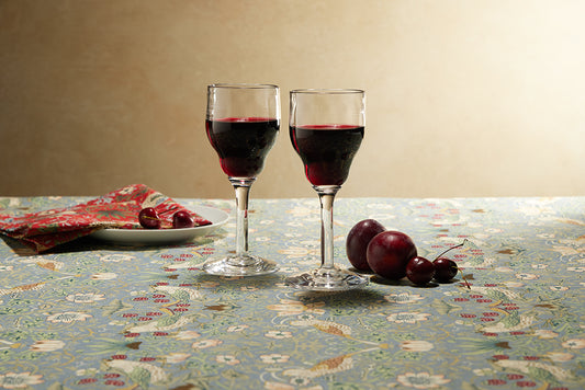 The Canton Philip Webb Stemmed Wine Glass by Stewart Hearn
