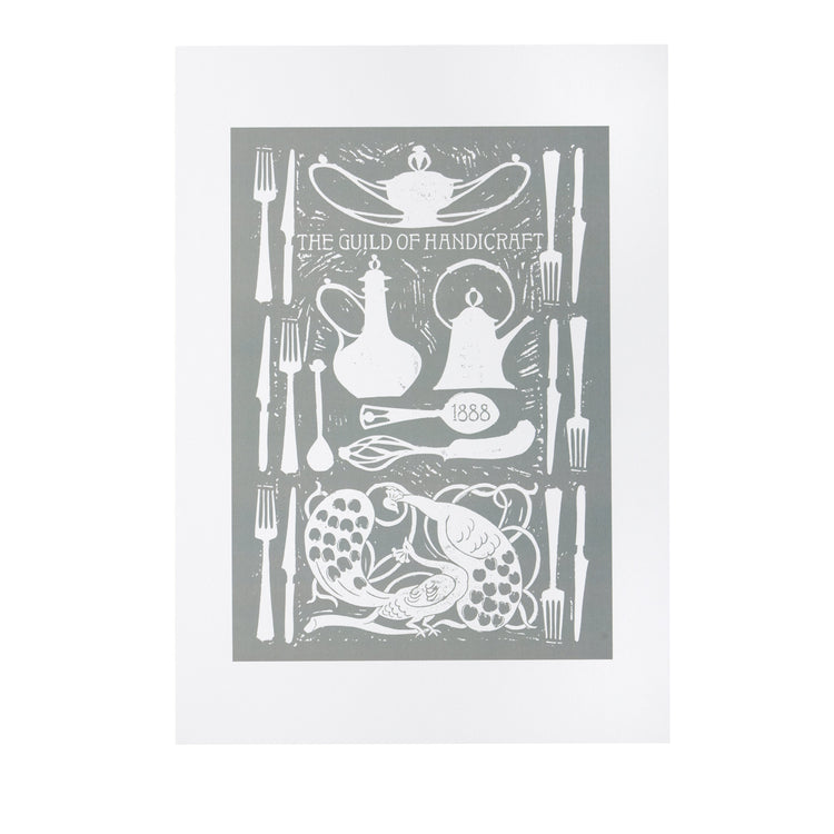 Rory Hutton Guild of Handicraft A3 Print