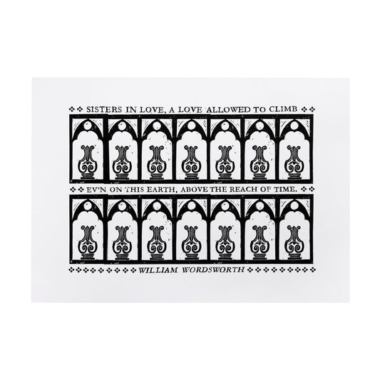 Rory Hutton The Ladies of Llangollen A3 Print