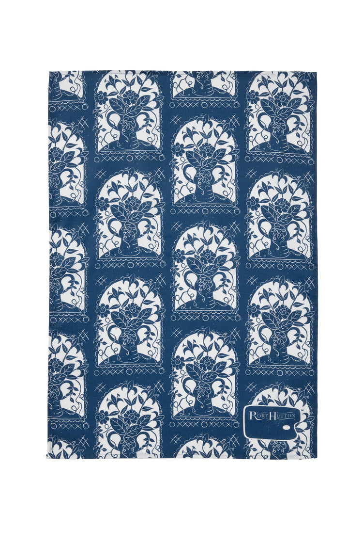 Rory Hutton Charleston Cotton Tea Towel