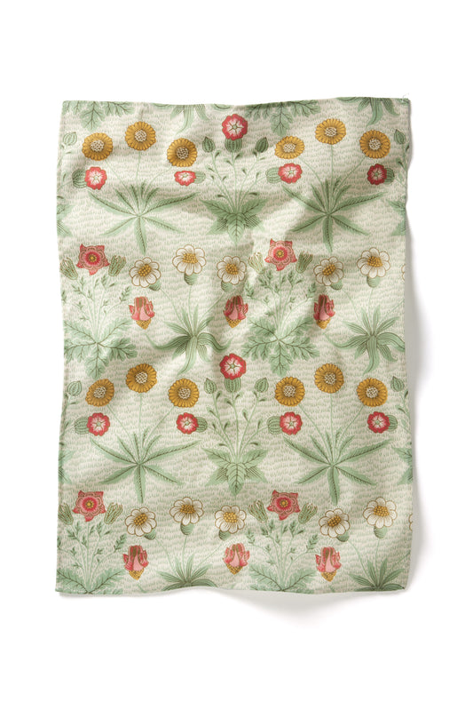 Daisy Cotton Tea Towel