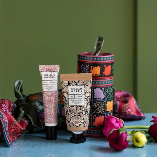 William Morris At Home Sunflower Swan Use & Reuse Fabric Cracker