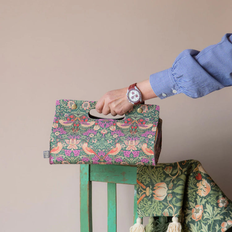 William Morris At Home Strawberry Thief The Beauty Maker's Tool Bag