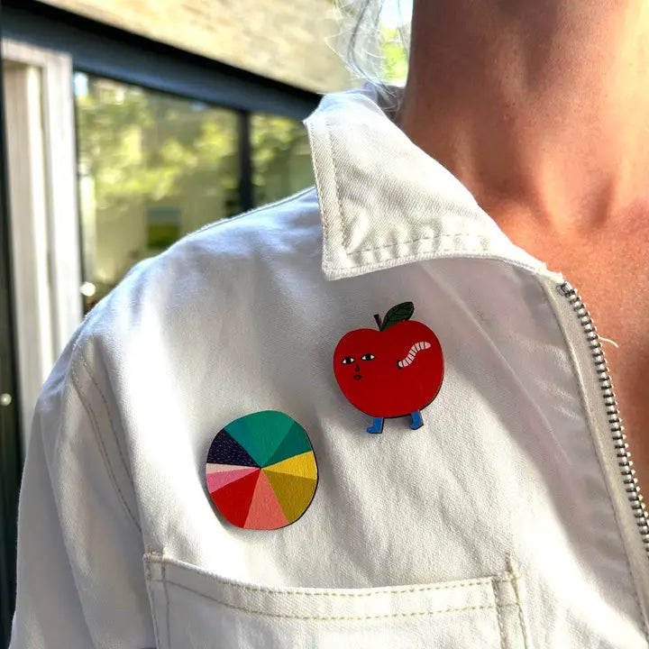 Donna Wilson Pippin Pin Badge