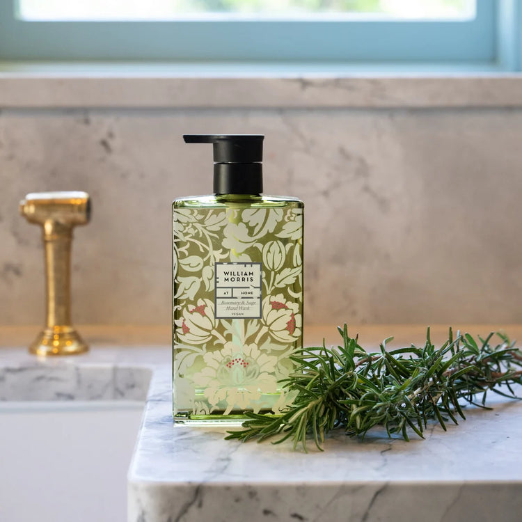 William Morris At Home Kitchen Garden Rosemary & Sage Odour-Neutralising Hand Wash