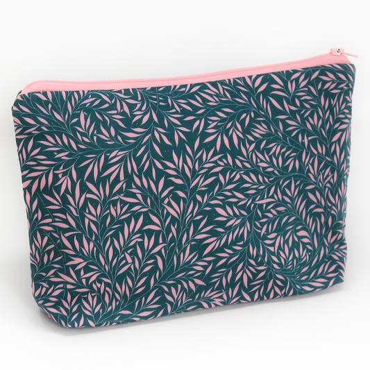 Art of Craft Cosmetic Bag - Willow Wood - Teal