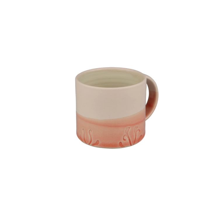 May Morris Honeysuckle Ceramic Mugs by Emma Lacey