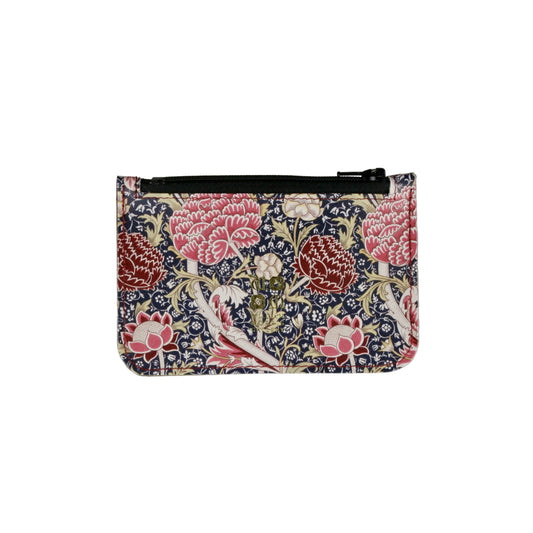 Cray Leather Zip Purse