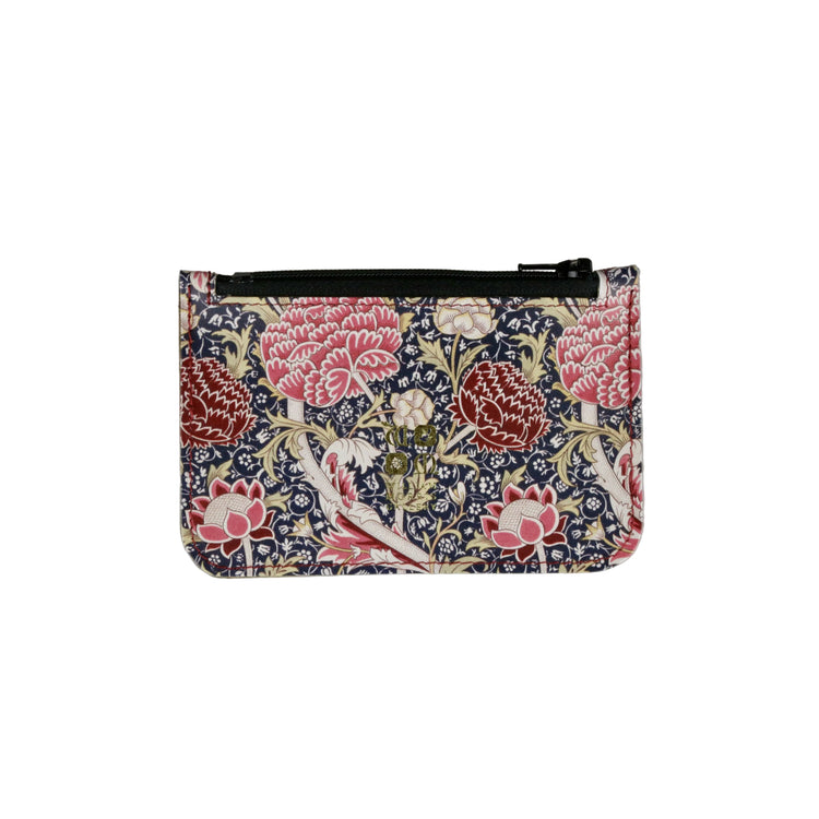 Cray Leather Zip Purse