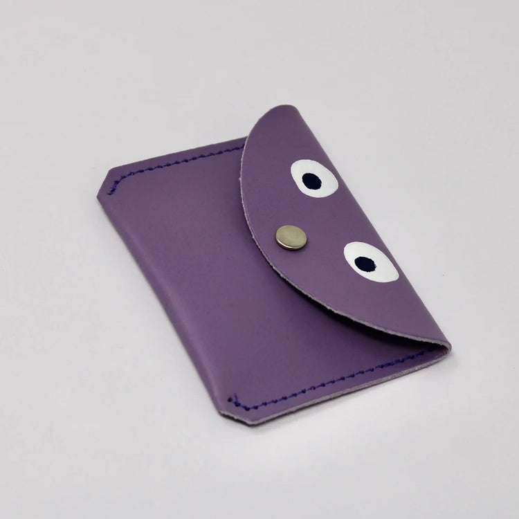 Googly Eye Leather Purse