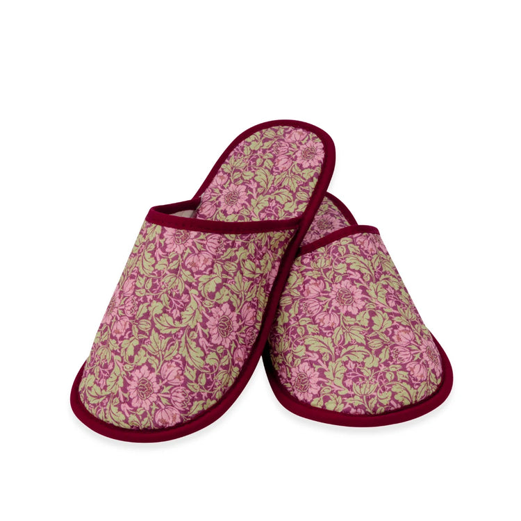 William Morris At Home Beautiful Sleep Quilted Slipper Set