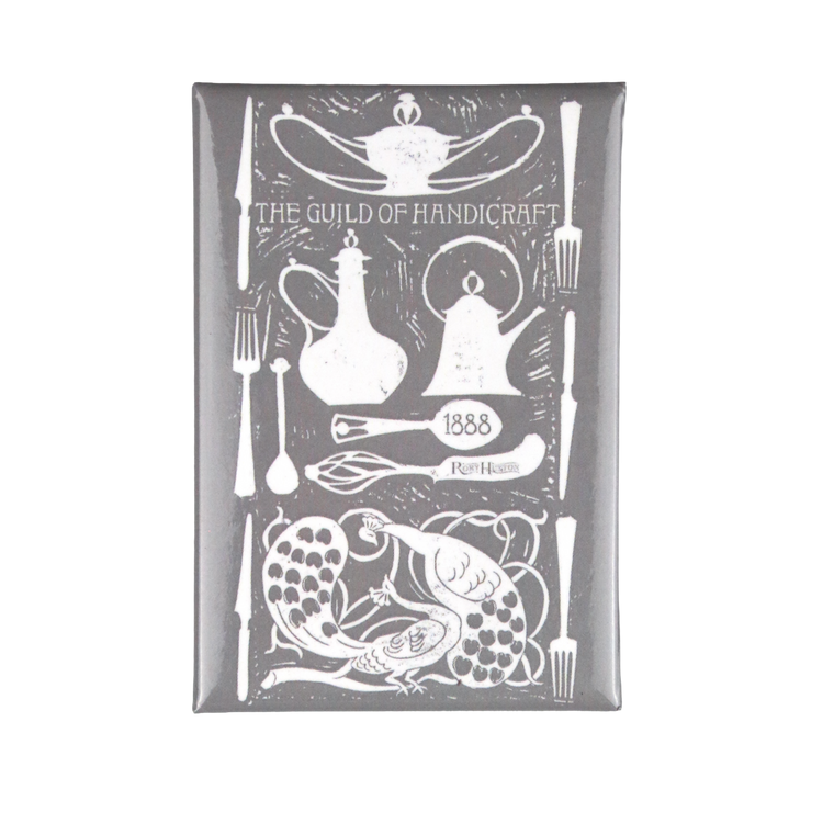 Rory Hutton Guild of Handicraft Fridge Magnet
