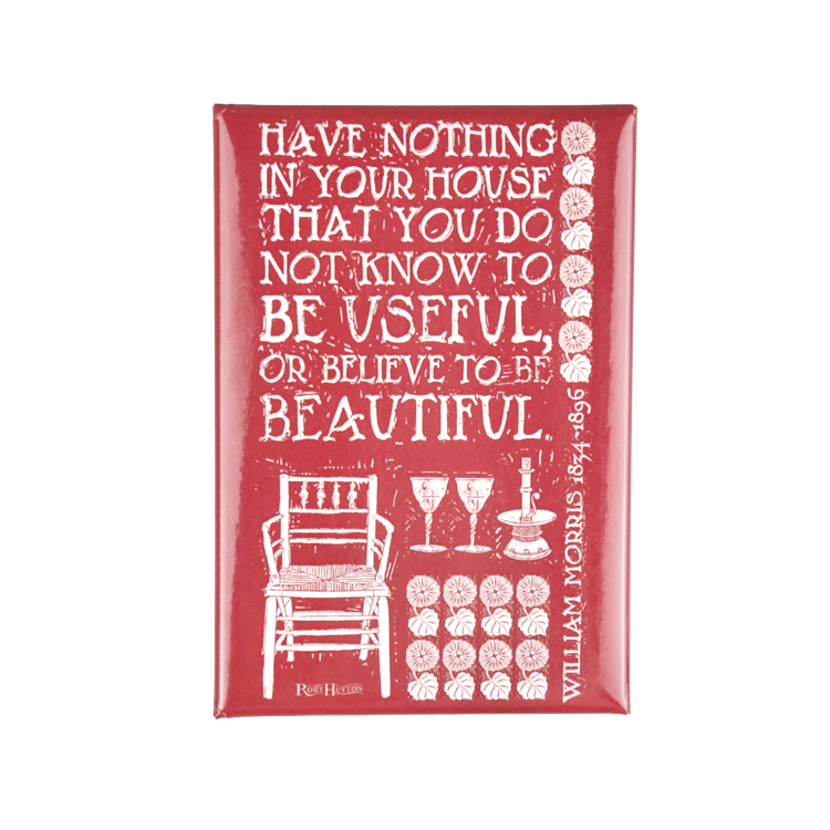 Rory Hutton Red House Fridge Magnet