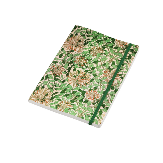 Honeysuckle A5 Soft Cover Notebook with Elastic Band