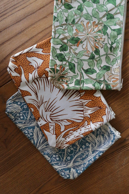 Honeysuckle Pouch by May Morris