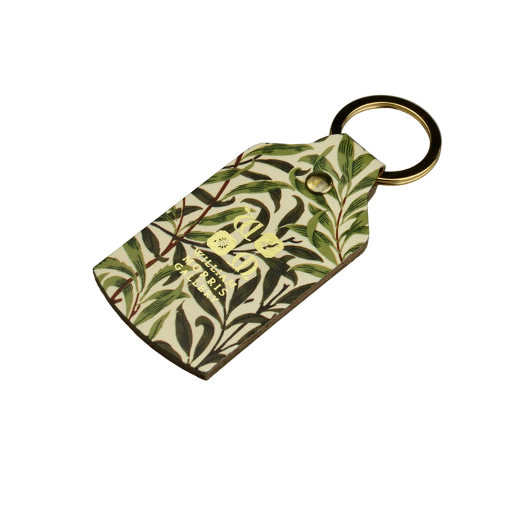 Willow Bough Leather Keyring