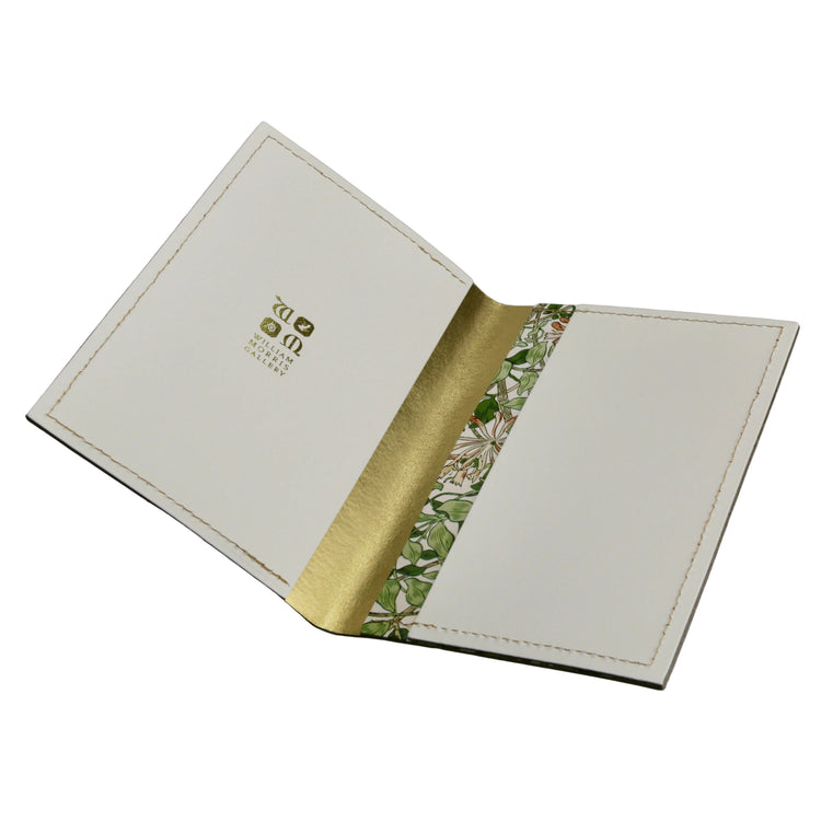 Honeysuckle Leather Passport Cover