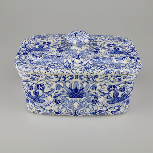 Strawberry Thief Butter Dish by Burleigh PRE- ORDER