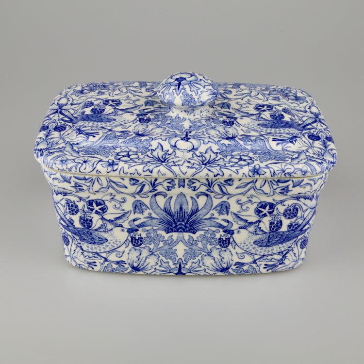 Strawberry Thief Butter Dish by Burleigh PRE- ORDER