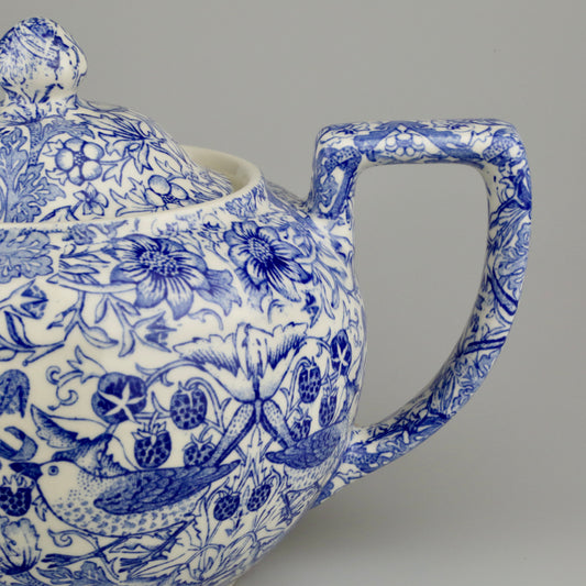 Strawberry Thief Small Willow Teapot by Burleigh PRE- ORDER