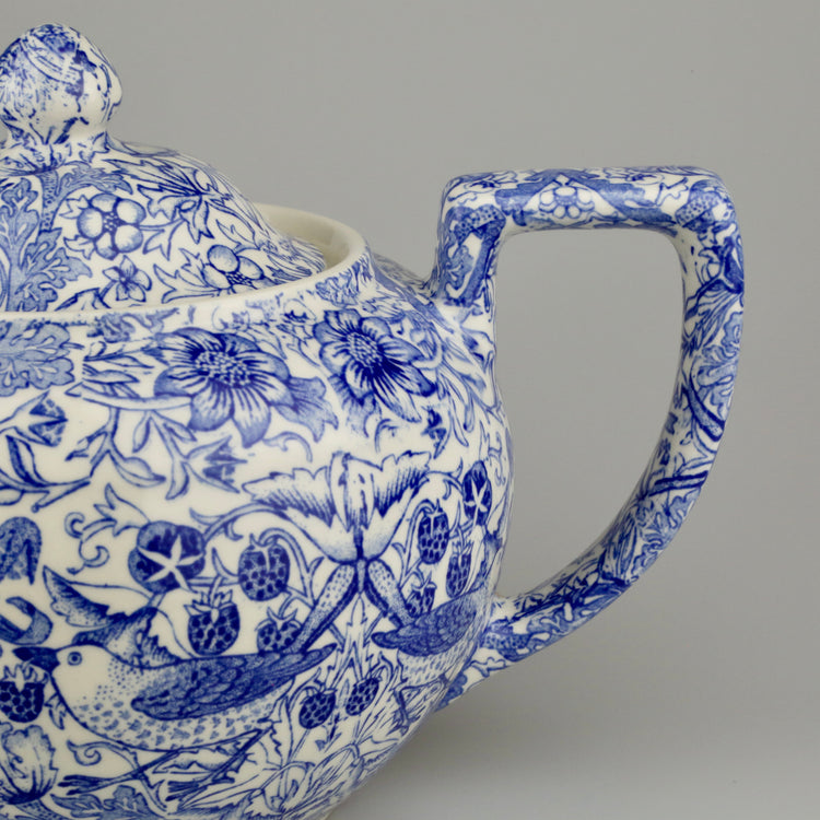 Strawberry Thief Small Willow Teapot by Burleigh PRE- ORDER