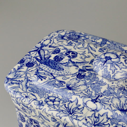 Strawberry Thief Butter Dish by Burleigh PRE- ORDER