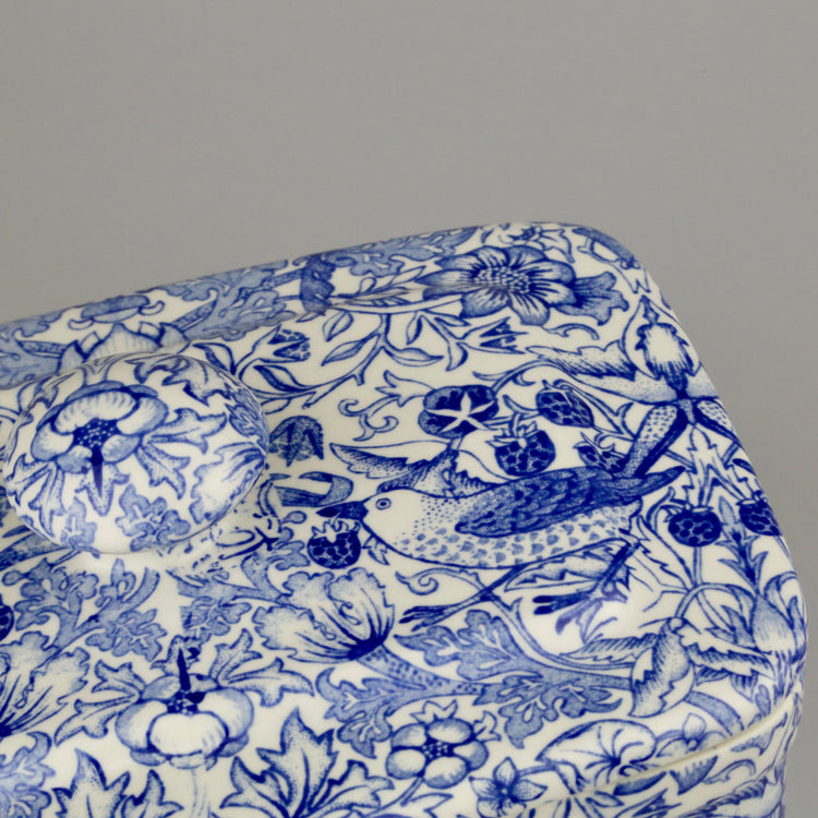 Strawberry Thief Butter Dish by Burleigh PRE- ORDER