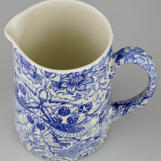 Strawberry Thief Small Tankard Jug by Burleigh PRE- ORDER