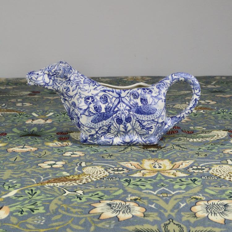 Strawberry Thief Cow Creamer by Burleigh